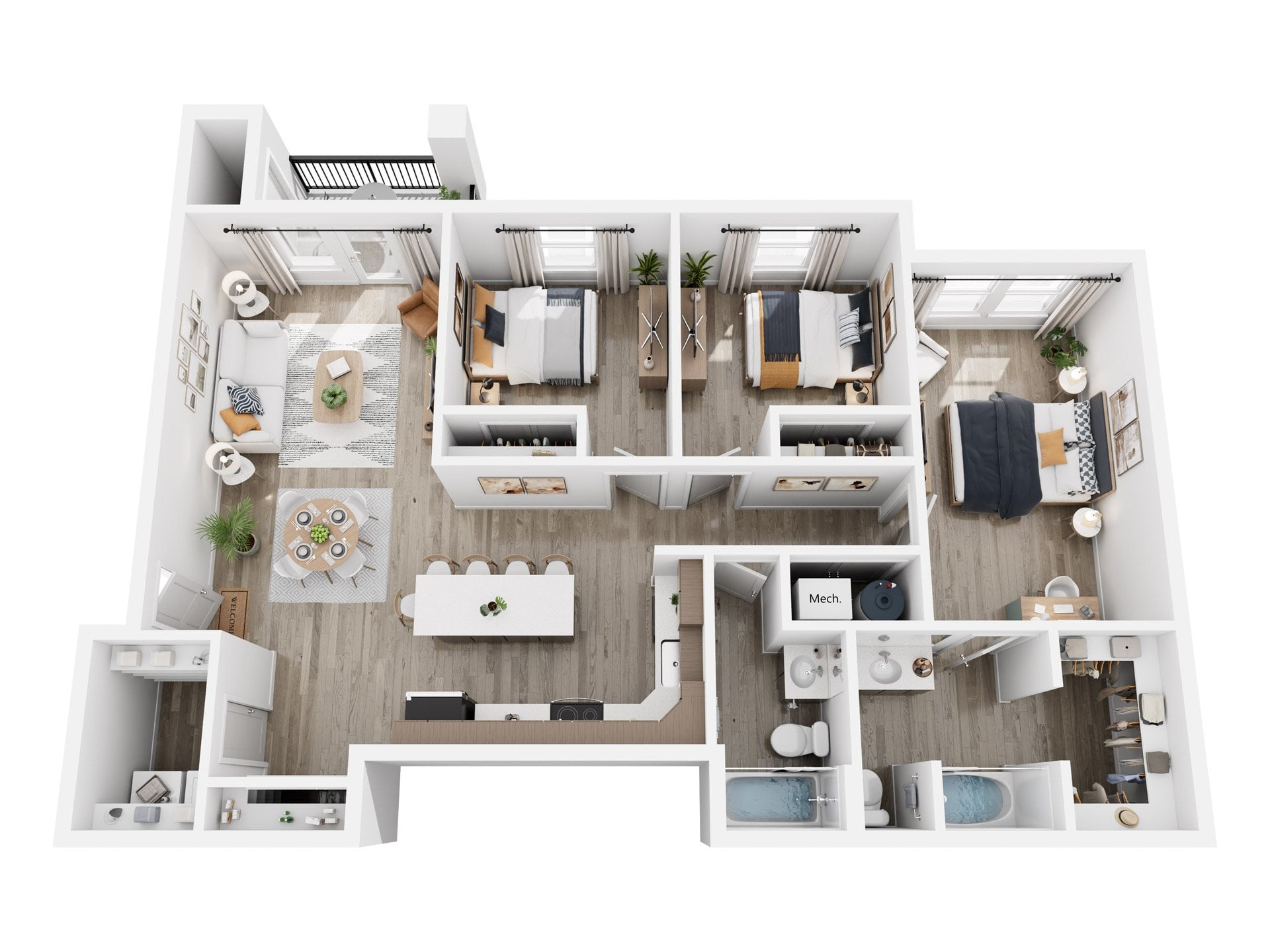 Elio floor plan