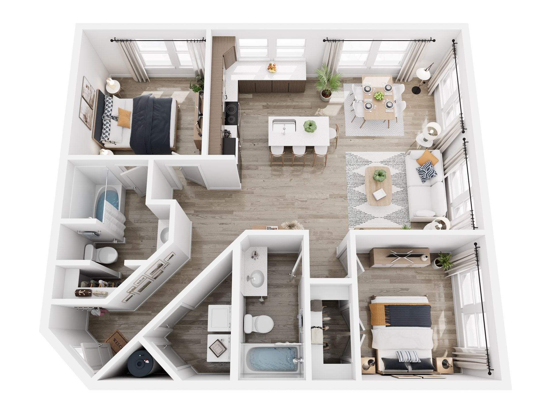 Soleil floor plan