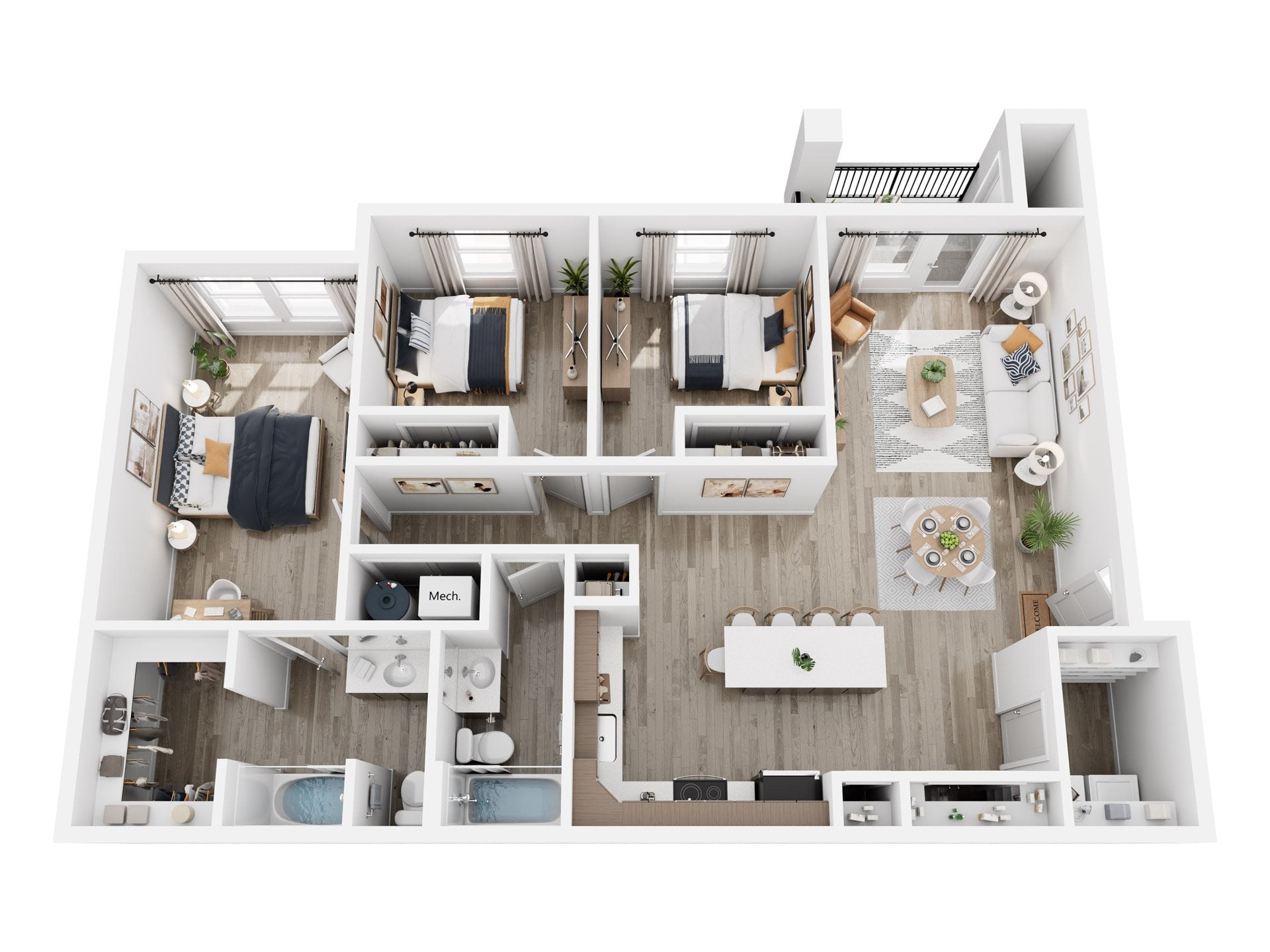 Ellington floor plan