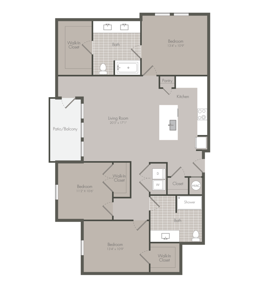 C1A floor plan