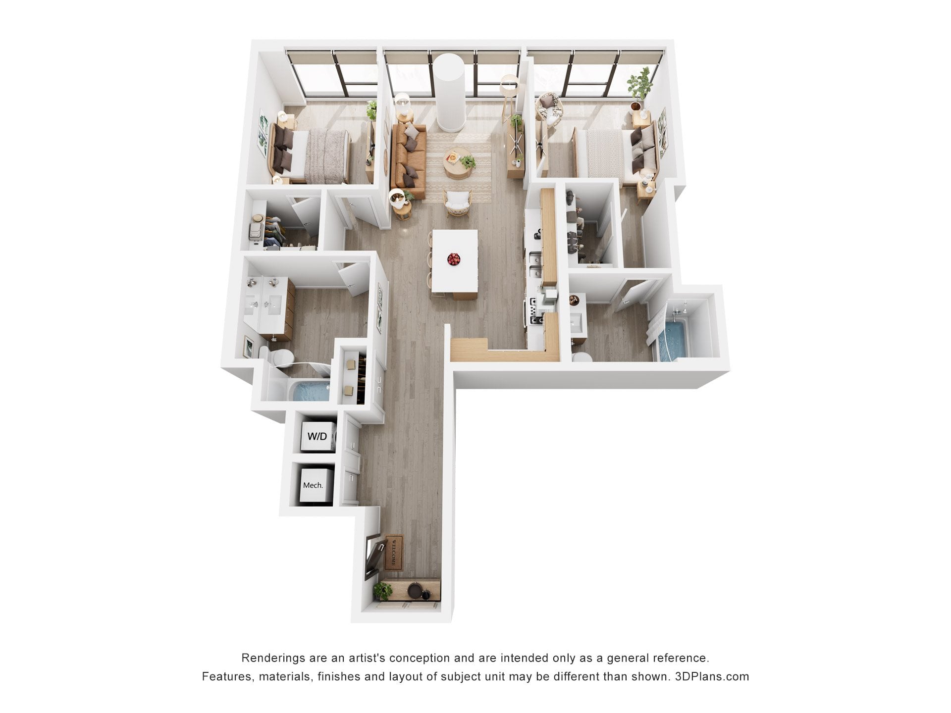 Alina C1 floor plan