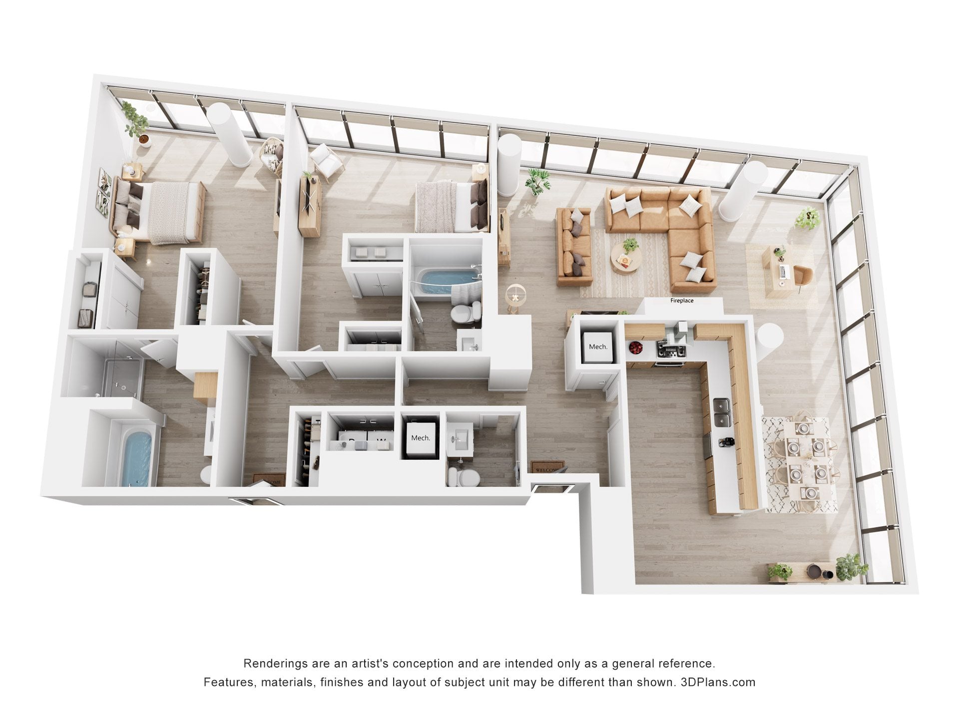 Apex C10PH floor plan