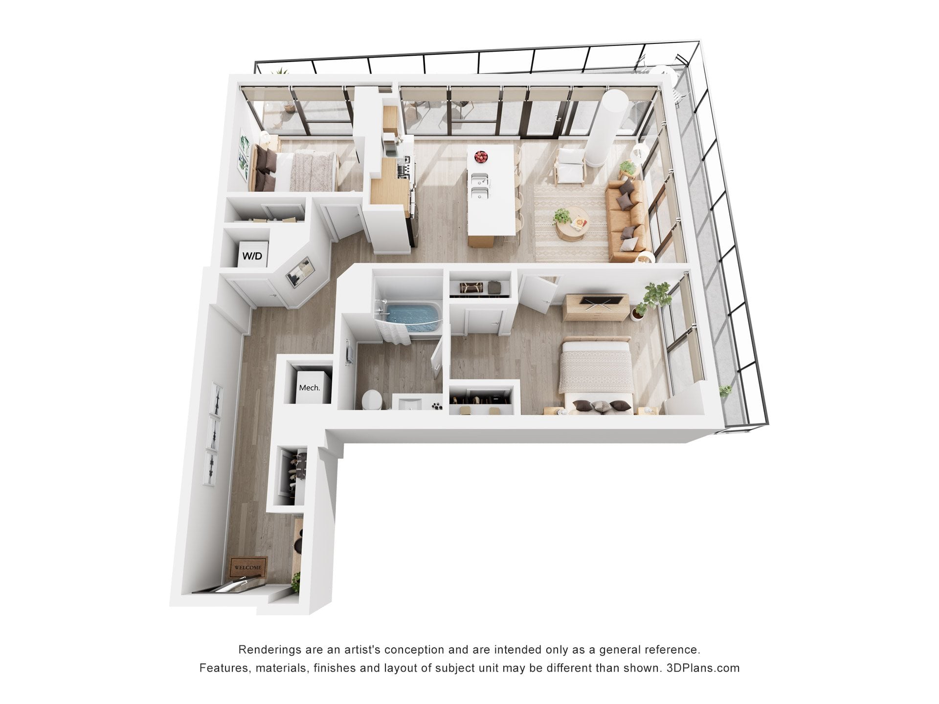 Alina A8 floor plan