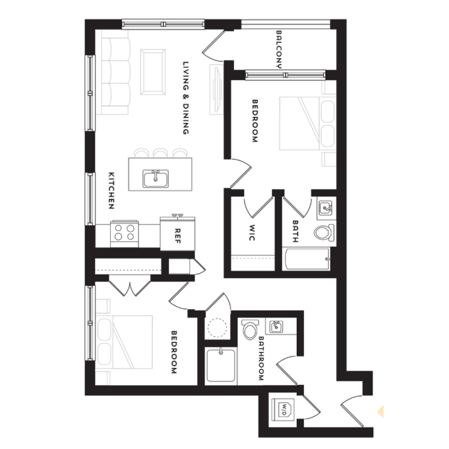 B3 318 Collection floor plan