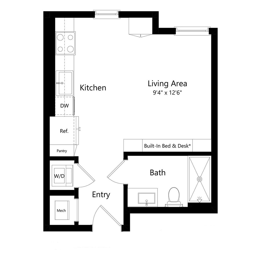 S1 311 Collection floor plan