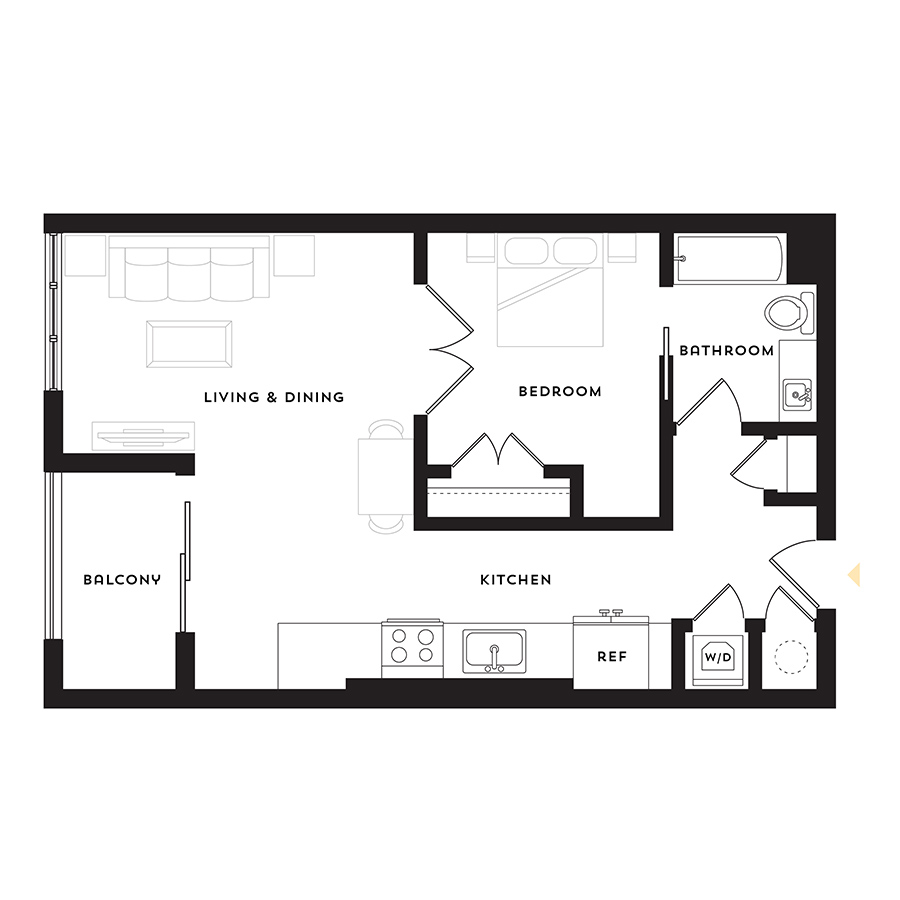 A6 318 Collection floor plan