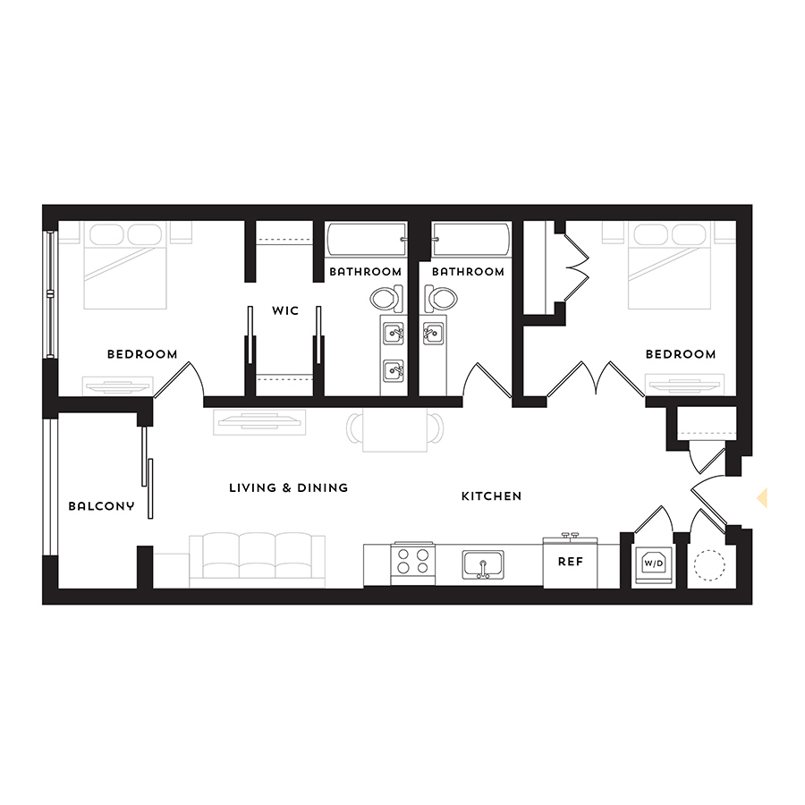 B2 318 Collection floor plan