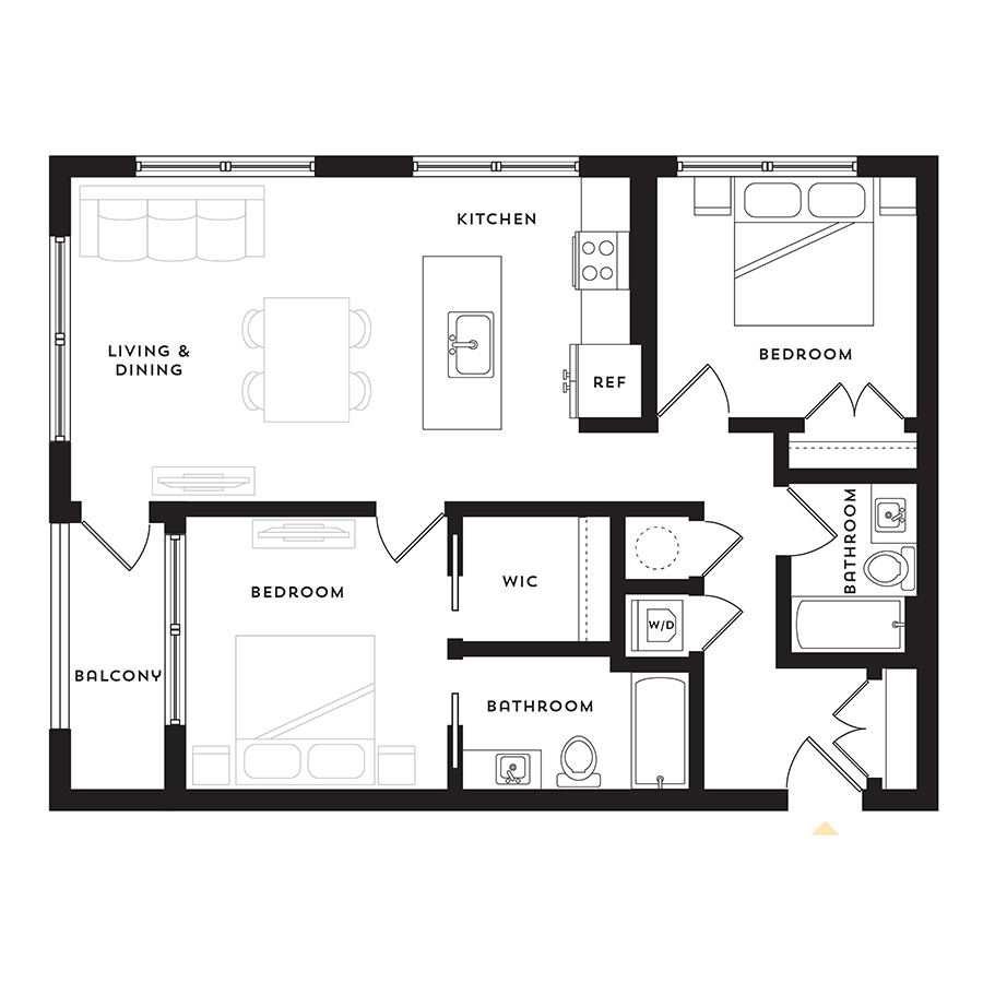B4 318 Collection floor plan