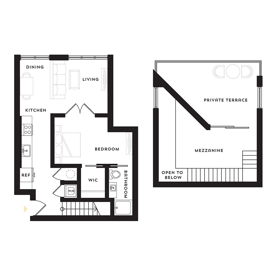 Penthouse A7 318 Collection floor plan