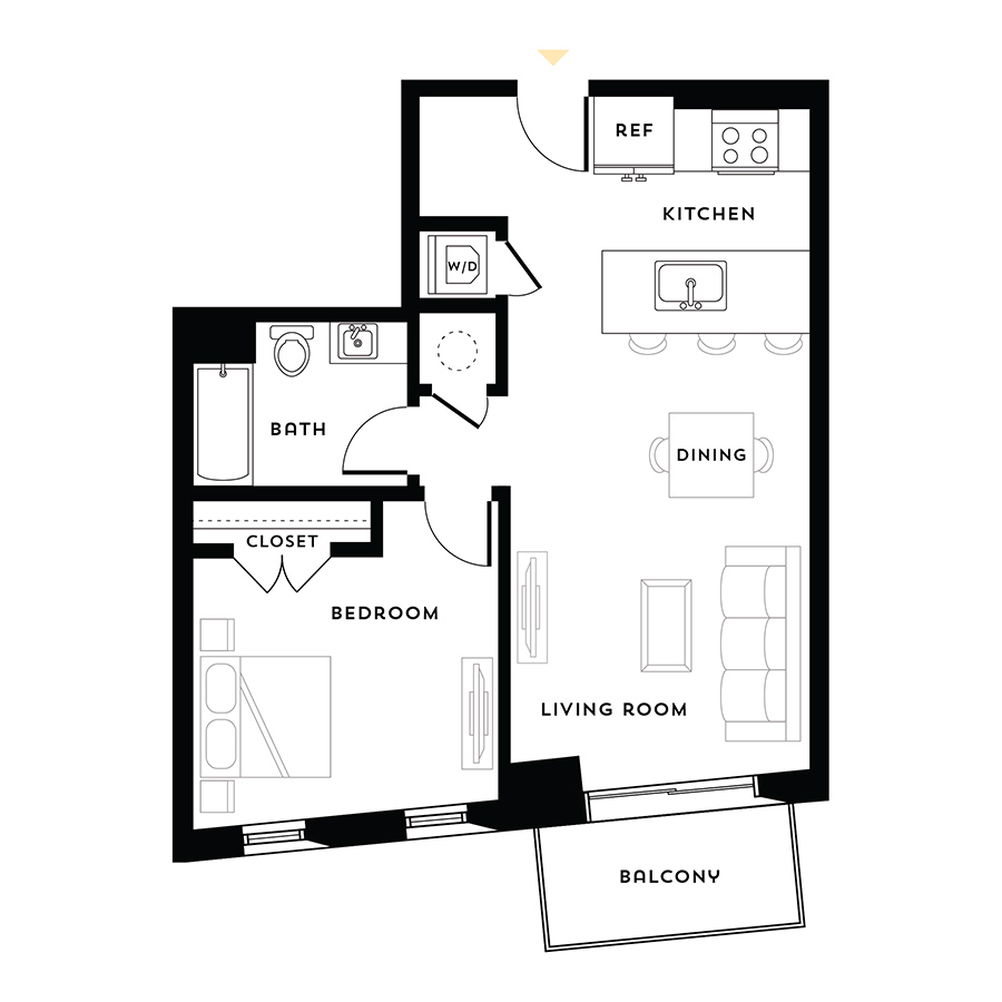A6 815 Collection floor plan