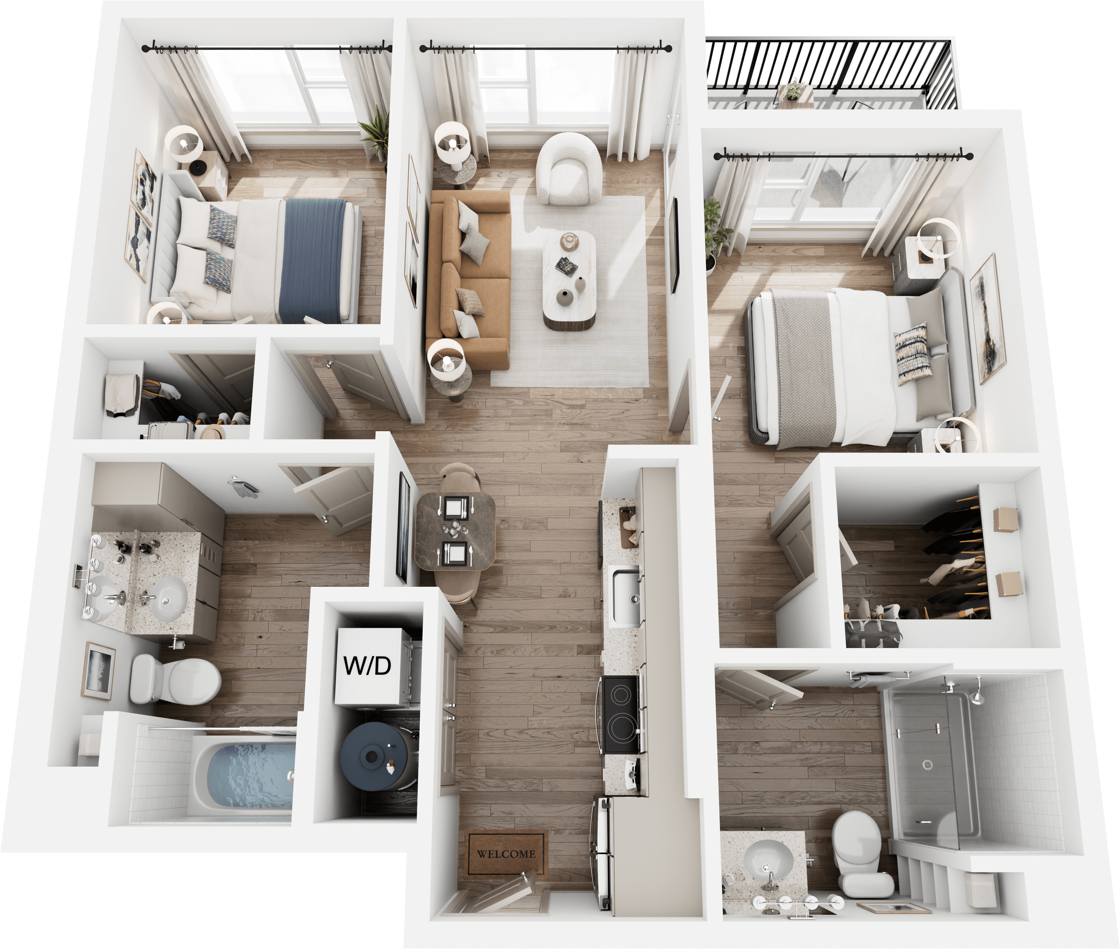 B4 floor plan