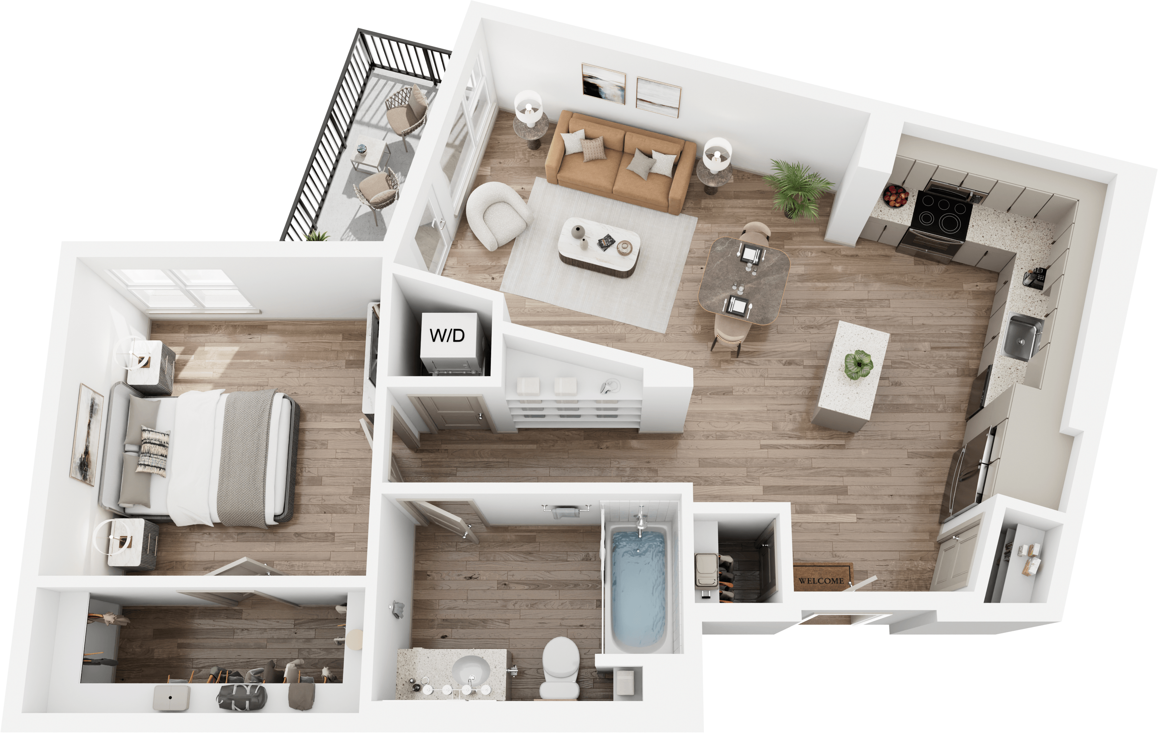 A6 floor plan