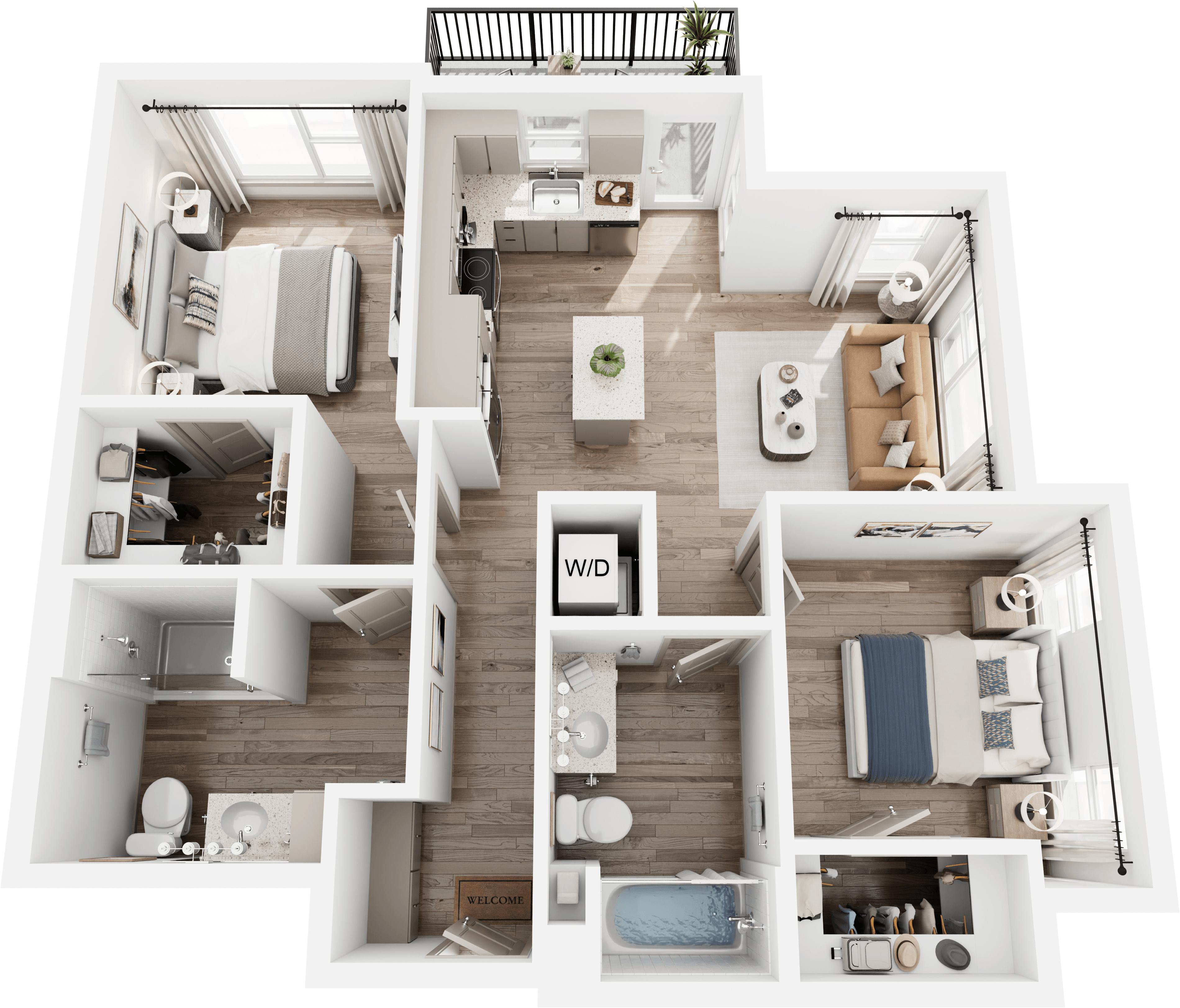 B8 floor plan