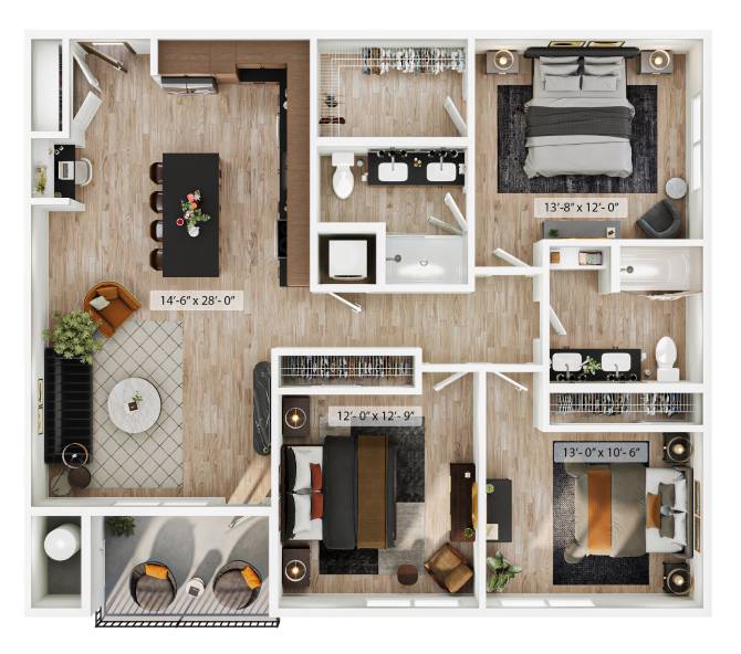 Stagecoach floor plan