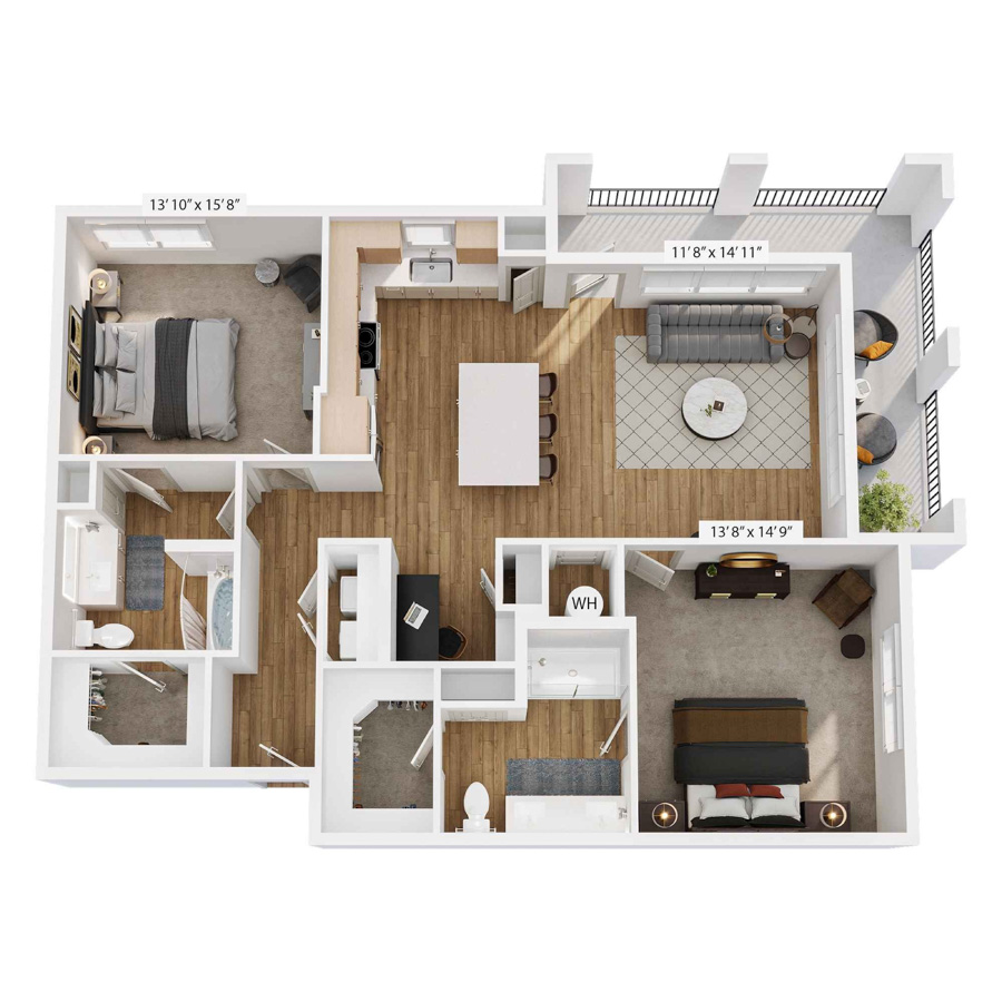 B4 floor plan