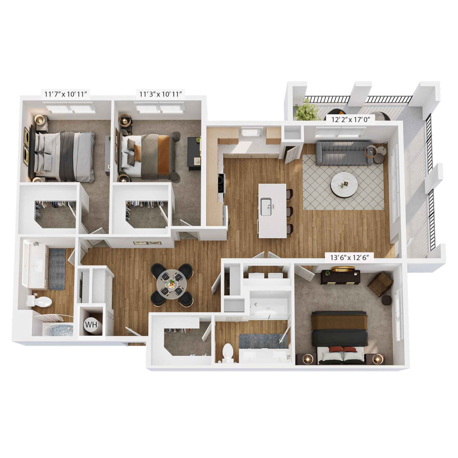 C1 floor plan