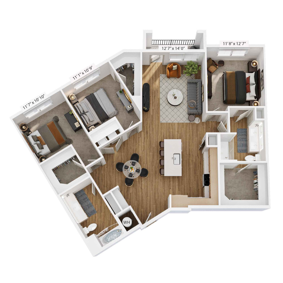 C2 floor plan