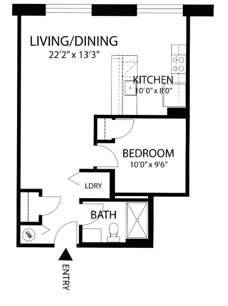 A1 floor plan
