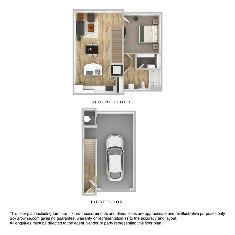 A floor plan