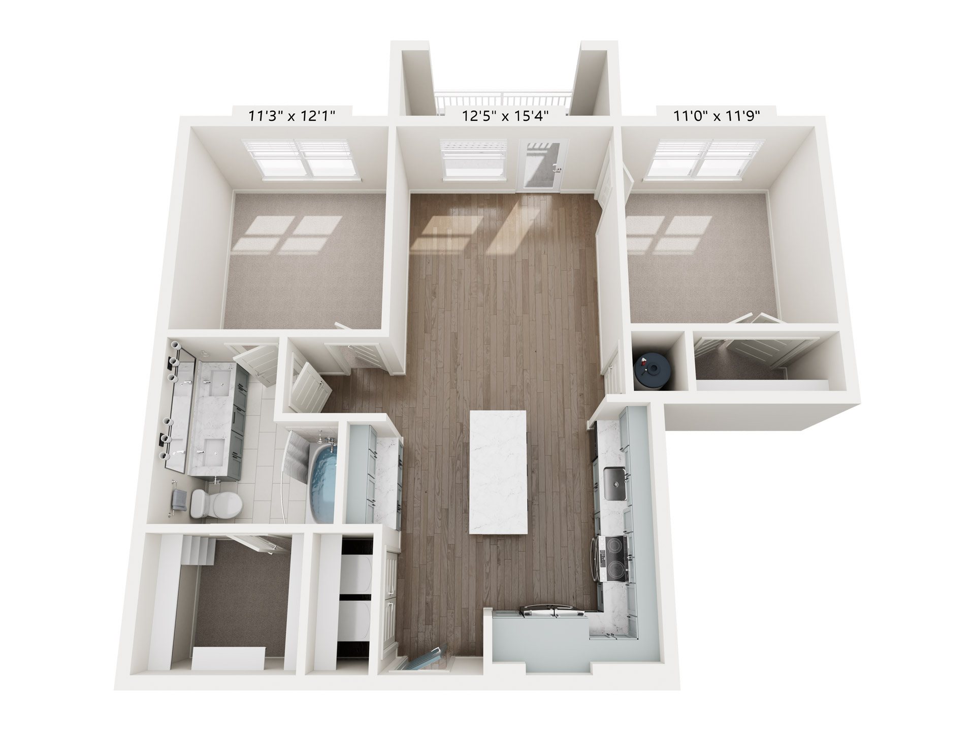 A8.0 floor plan