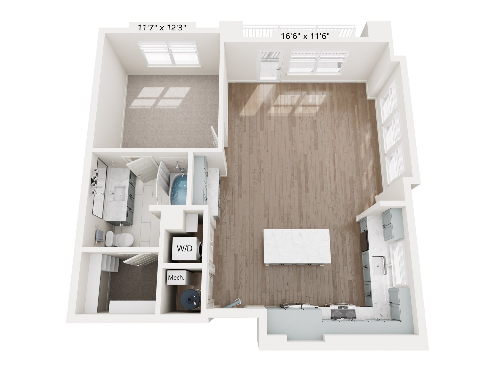 A5.1 floor plan
