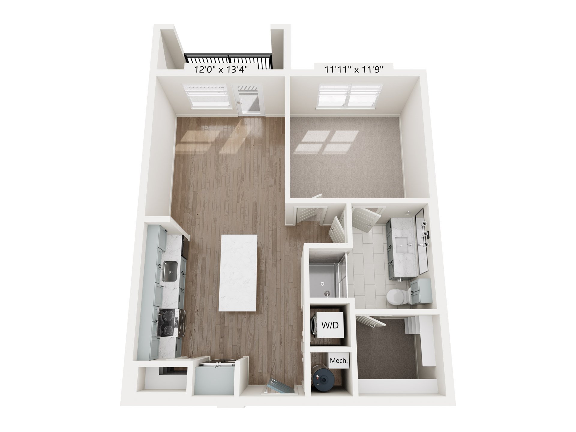 A1.0 floor plan