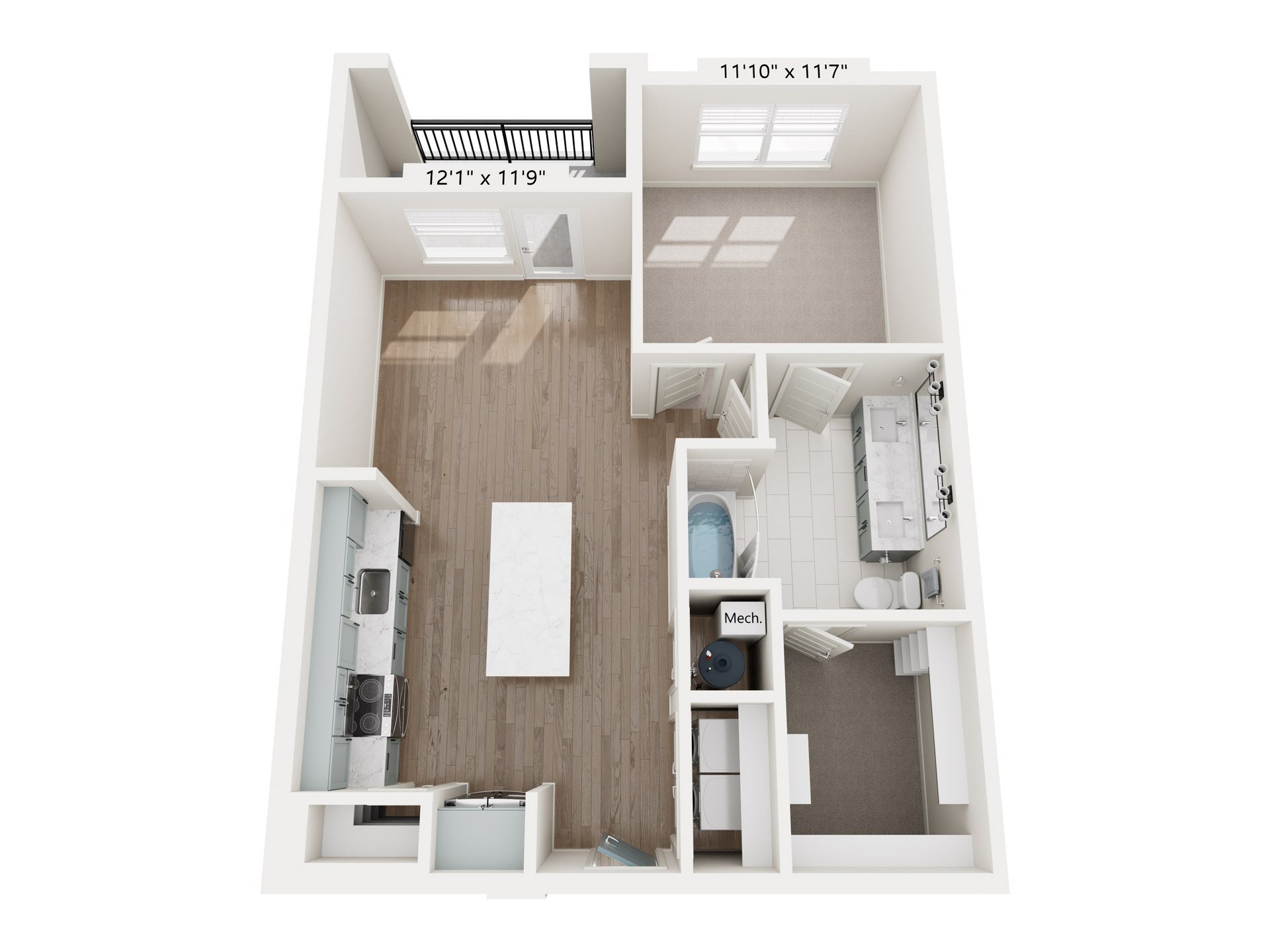 A2.3 floor plan