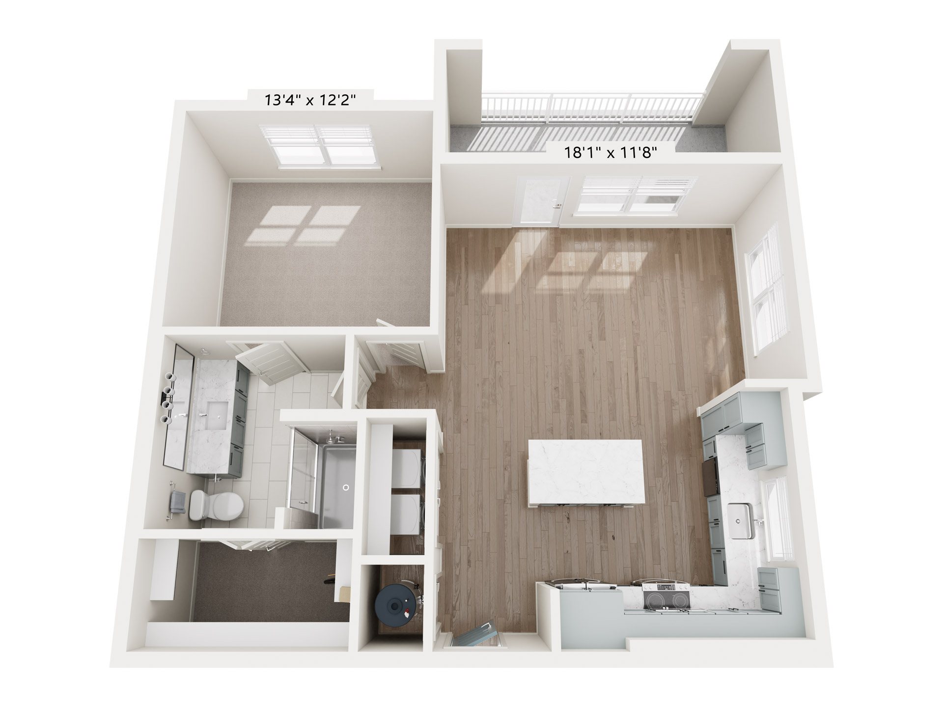 A6.1 floor plan