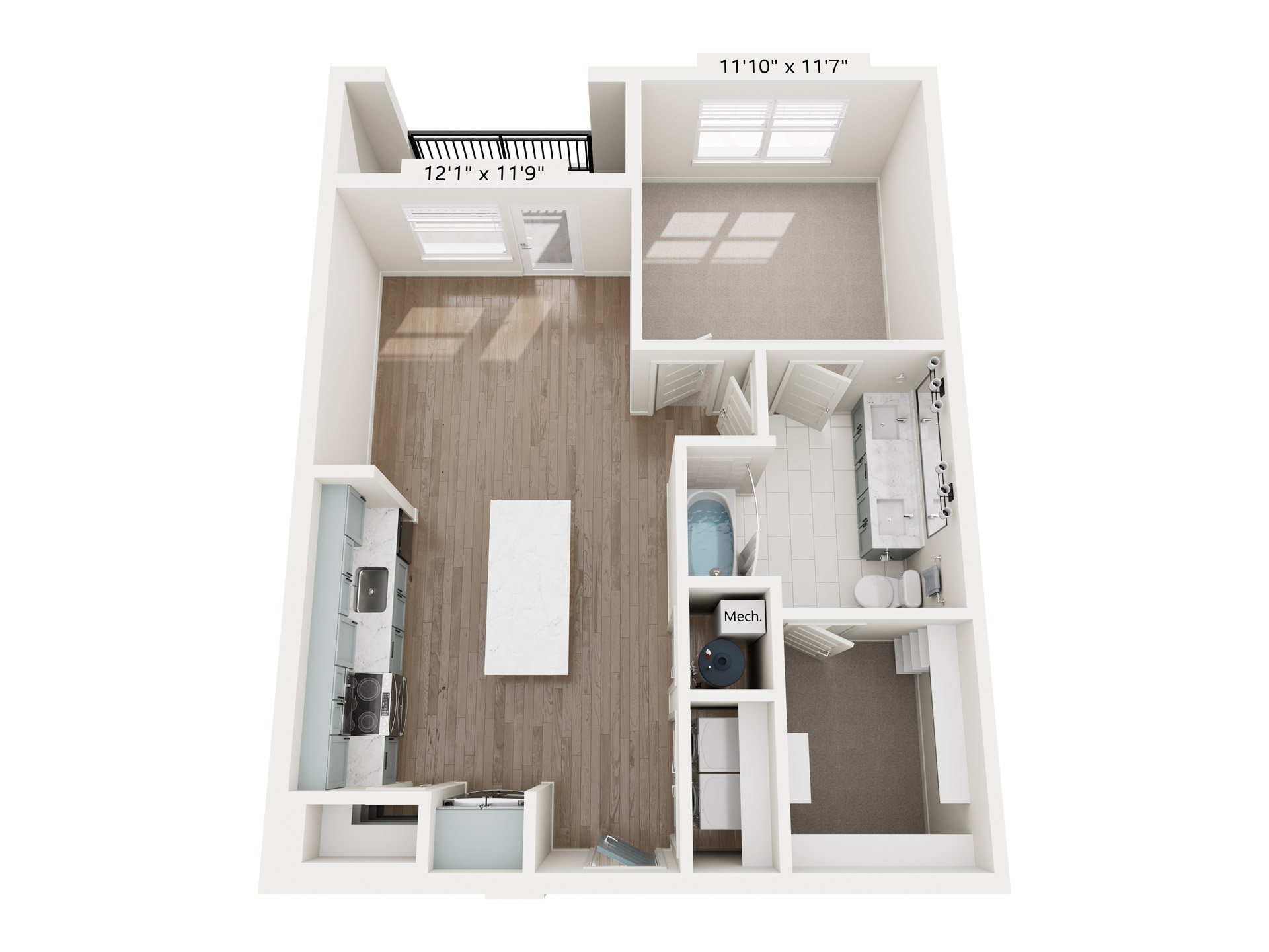A2.0 floor plan