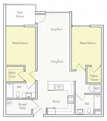 183b 2x2 floor plan