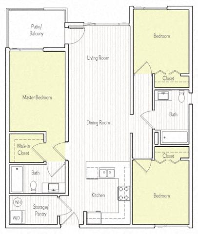 183de 3x2 floor plan