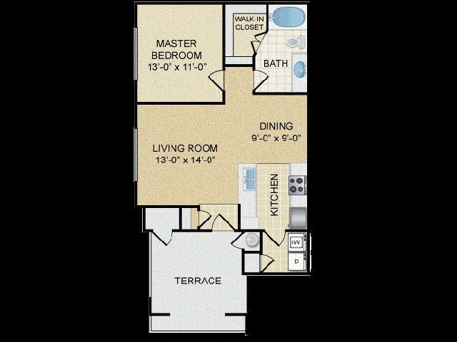 A1 floor plan