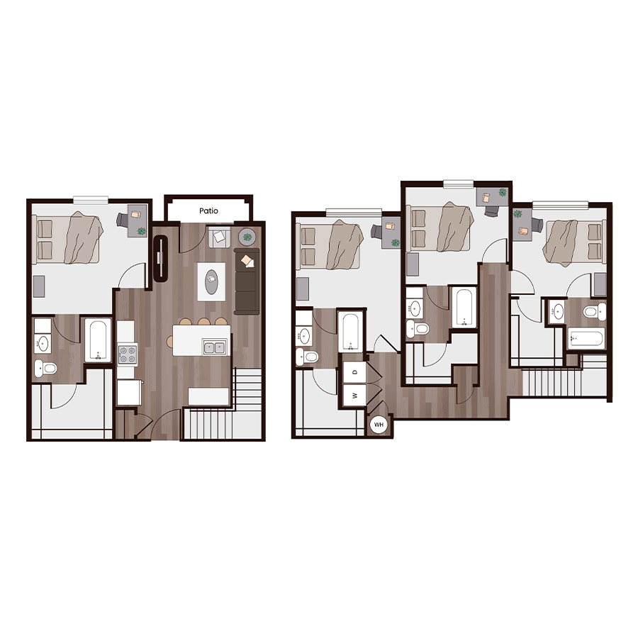 TH2 floor plan
