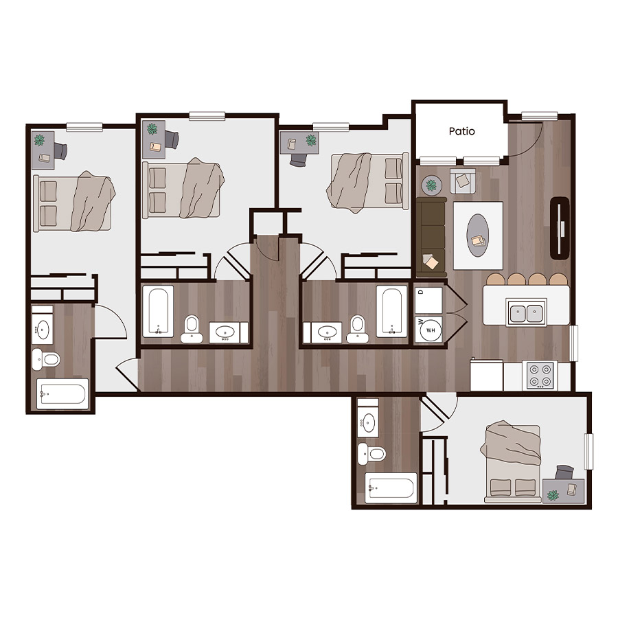 D1 floor plan