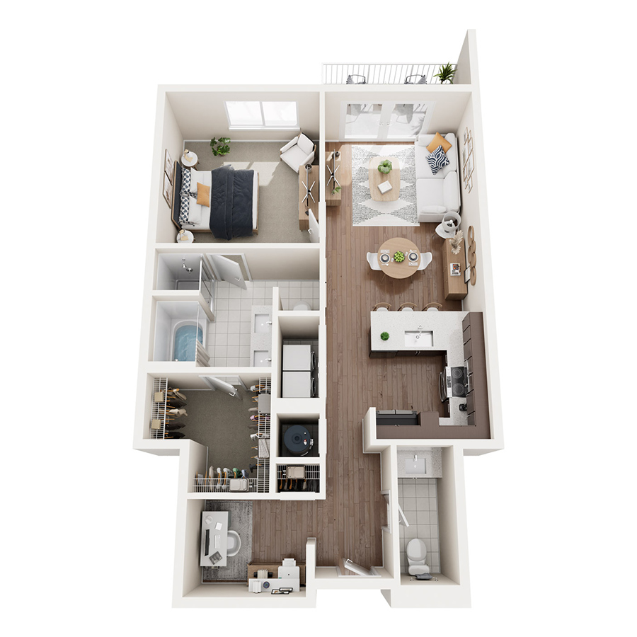 A1 floor plan