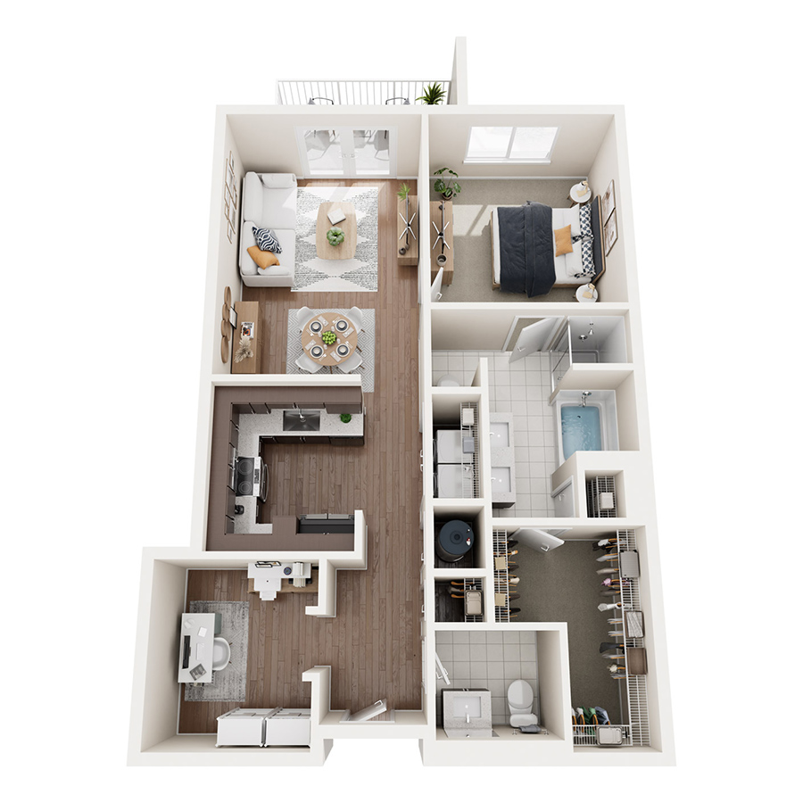 D1 floor plan