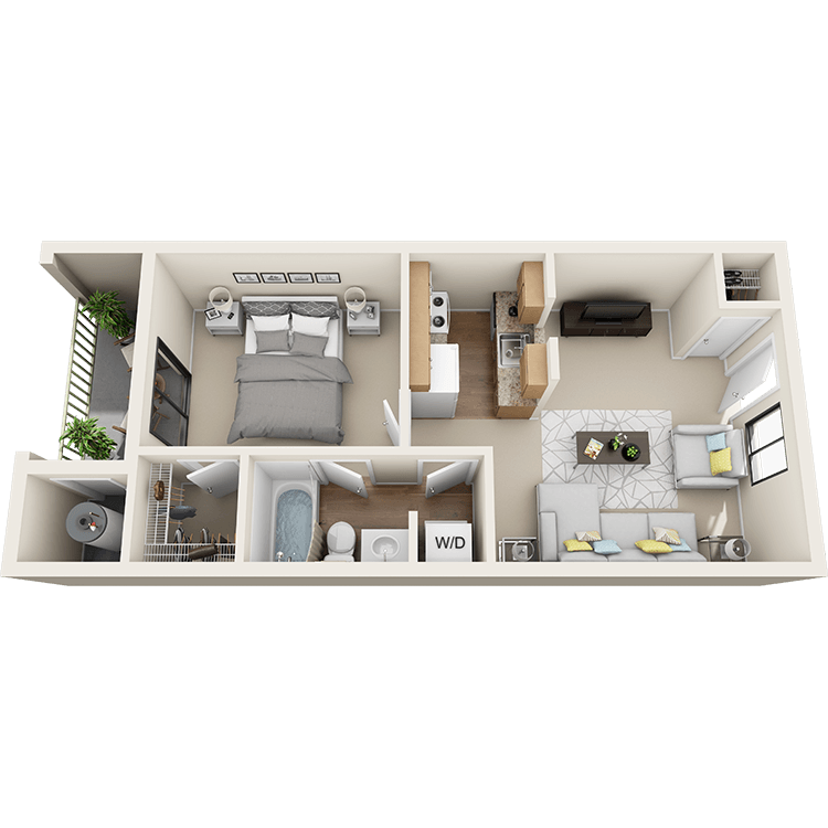 Serenity Renovated floor plan