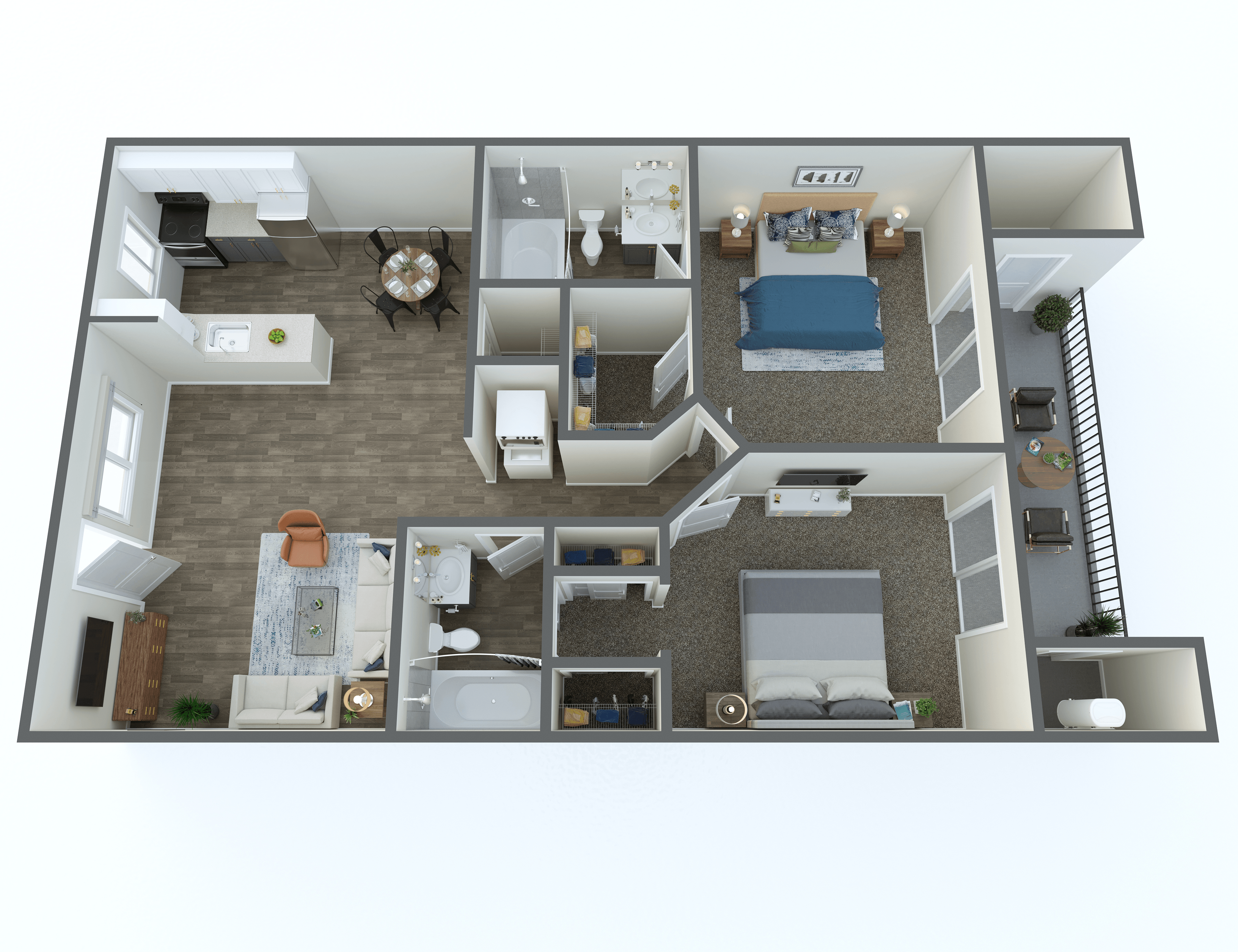 Harmony Renovated floor plan