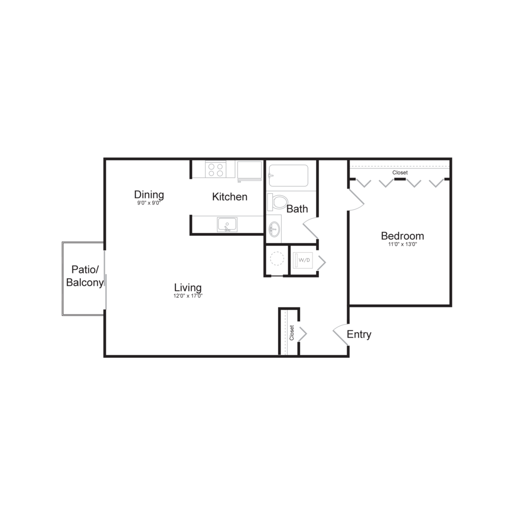A1B floor plan