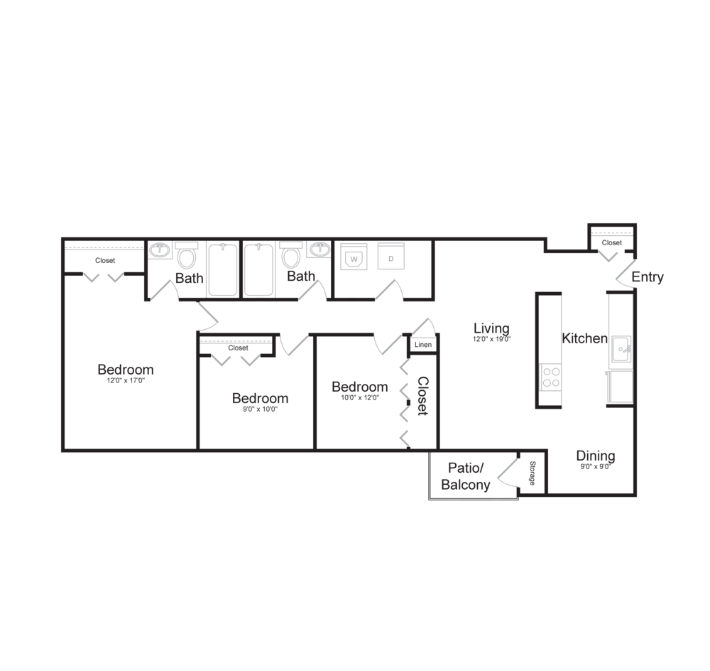 C1P floor plan