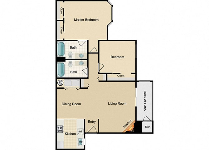 Noble floor plan