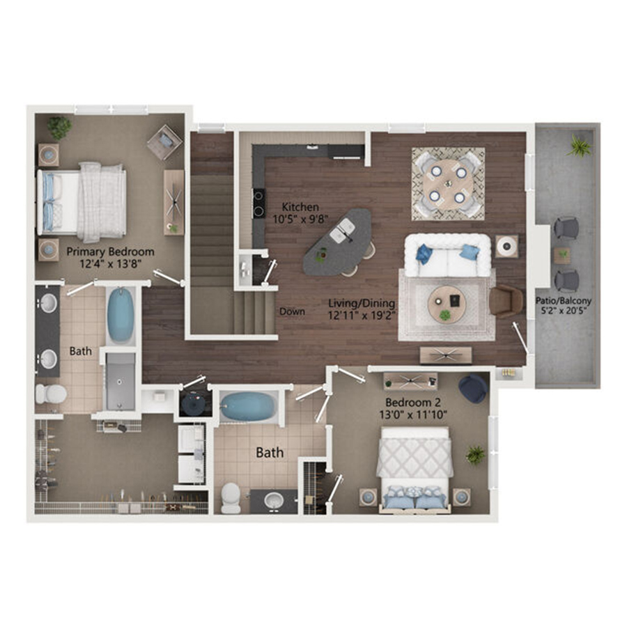 C2A floor plan