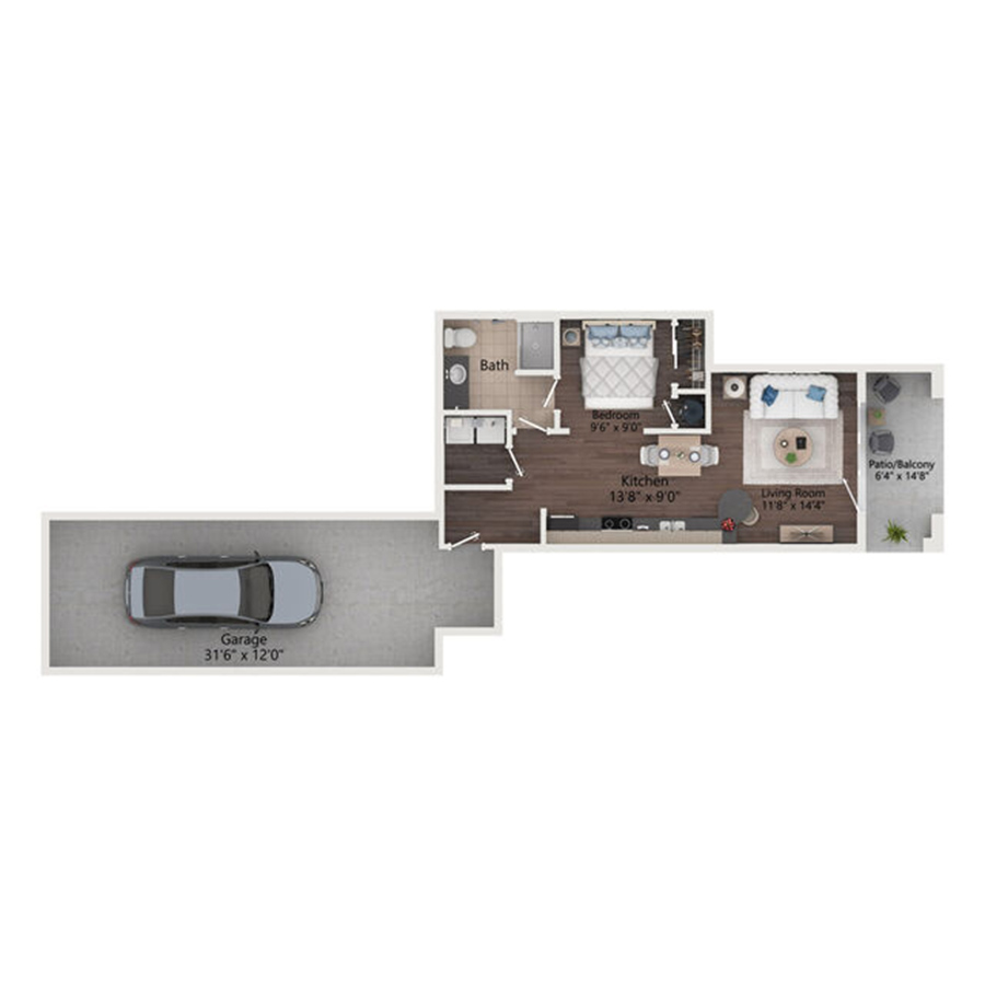 A1 floor plan