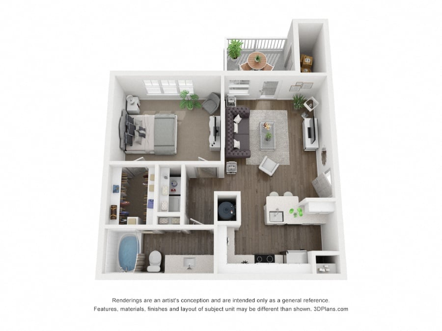 A1 floor plan