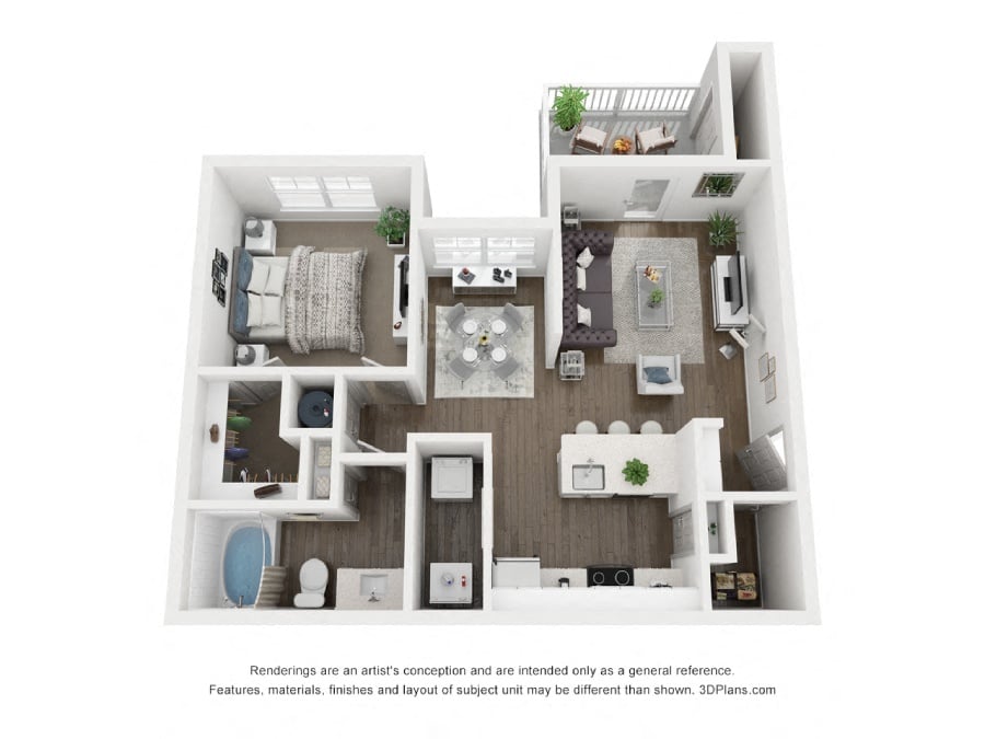 A2 floor plan