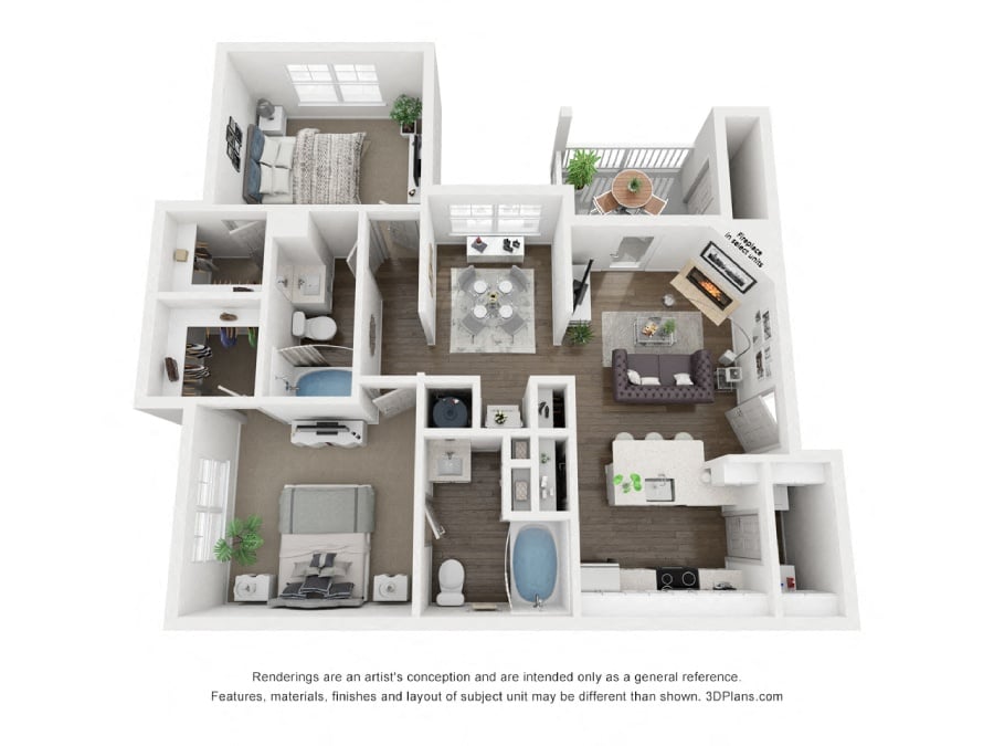 B2 floor plan