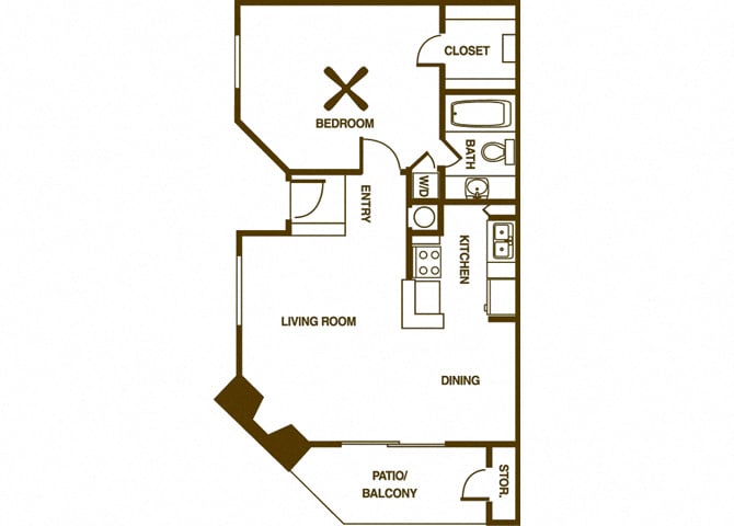 1c floor plan
