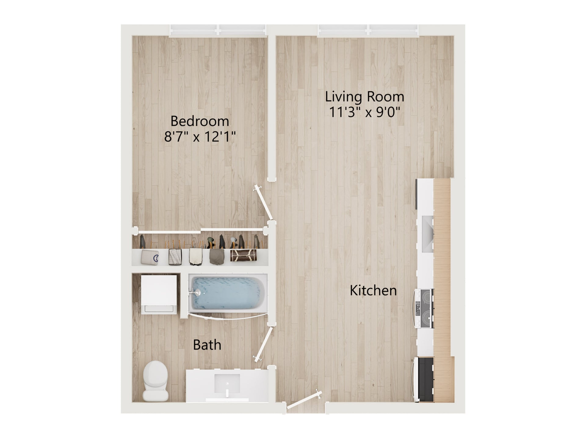 A8 floor plan