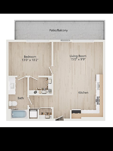 A1 floor plan