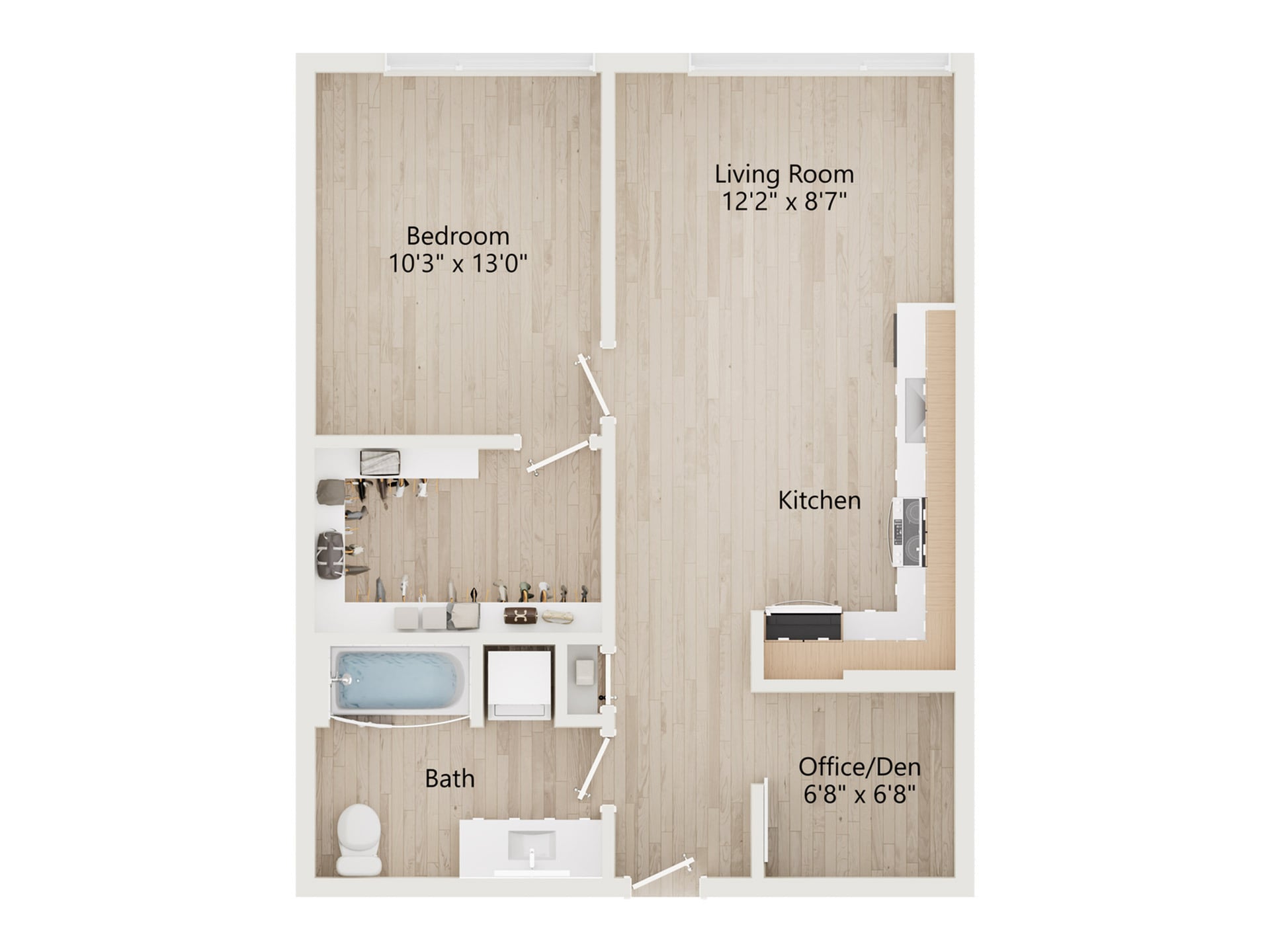 A2-D floor plan
